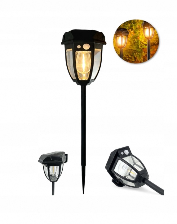 Lampa Wbijana Solarna Ogrodowa