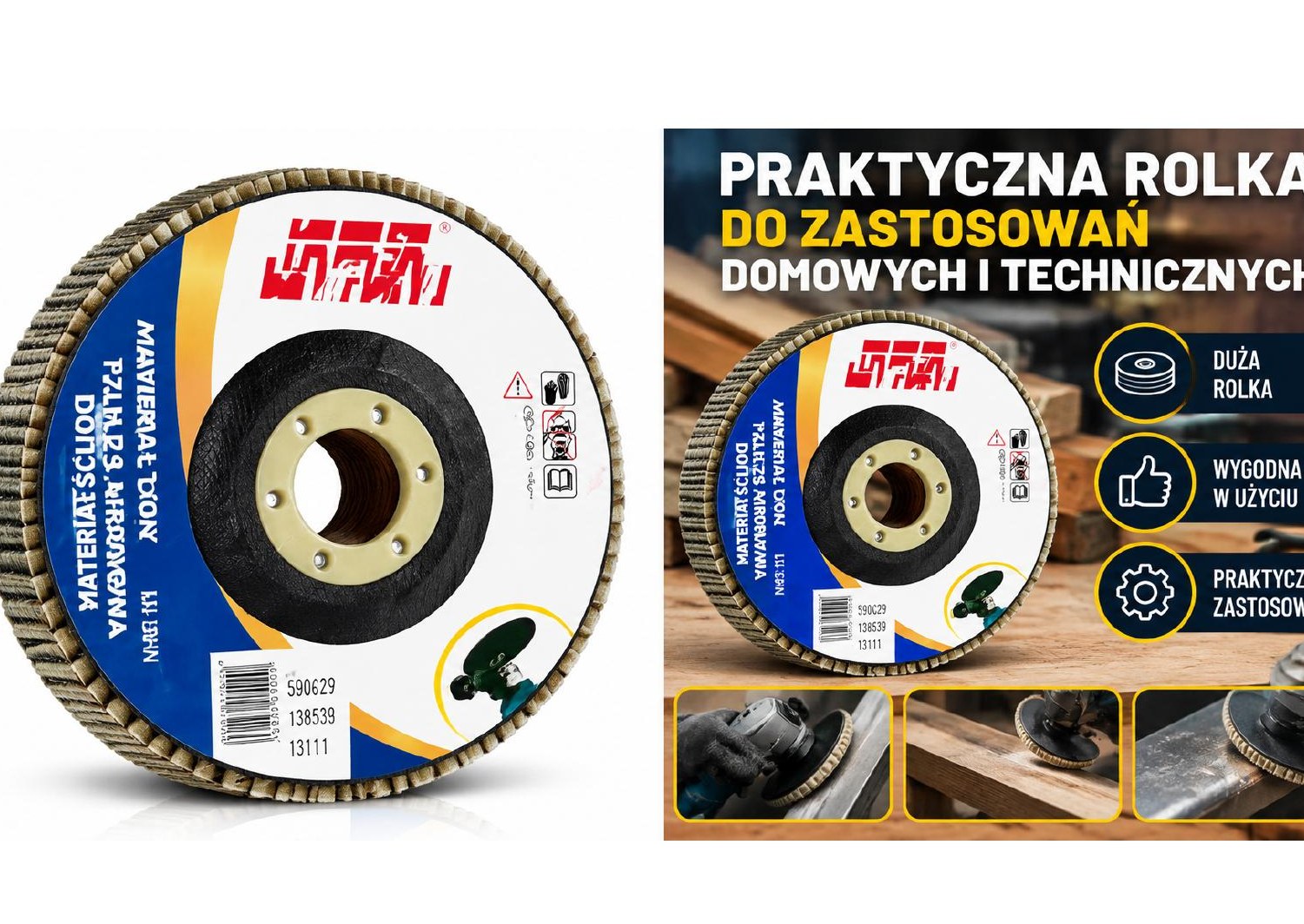 Tarcza listkowa lamelka