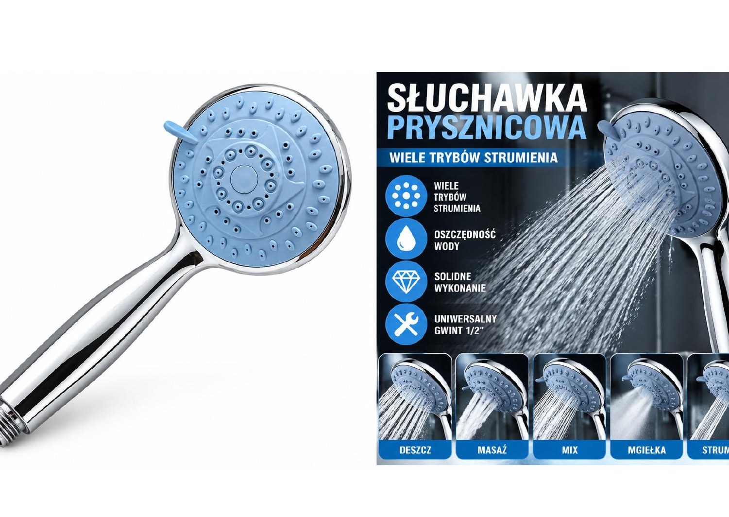 Słuchawka prysznicowa