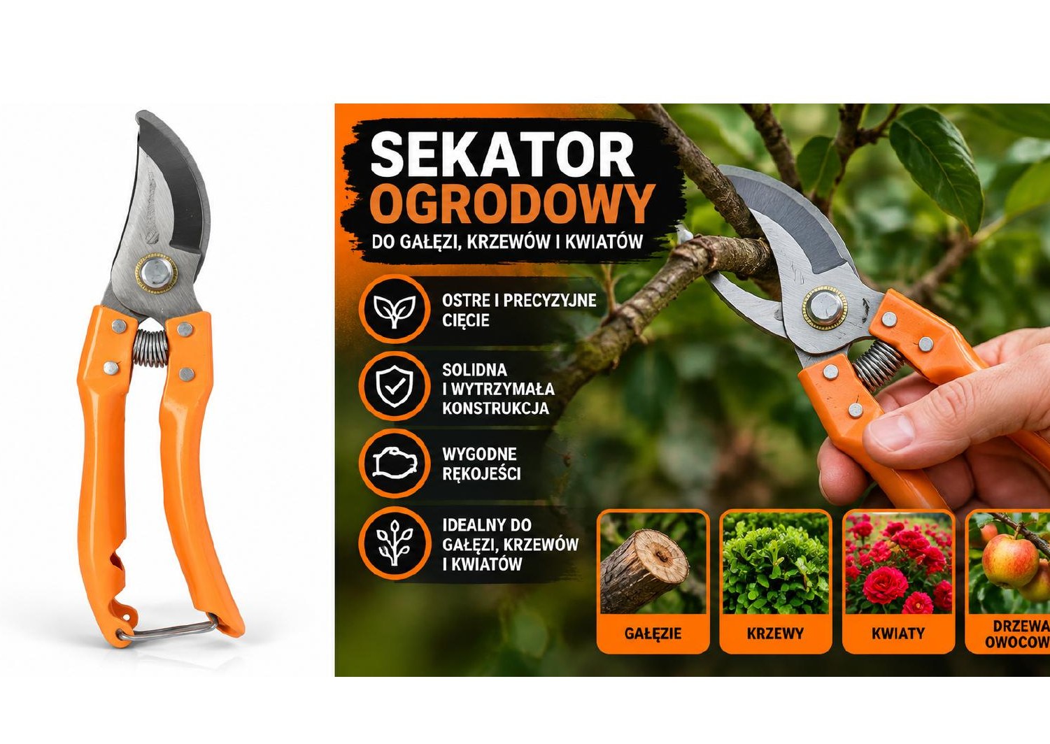 Sekator ogrodowy